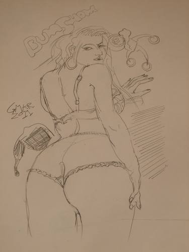 Print of Expressionism Love Drawings by tony eric warner