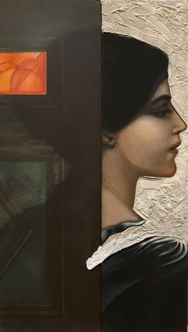 Original Figurative Women Paintings by Gianluca Coren