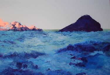 Print of Water Paintings by Panos Mitselis