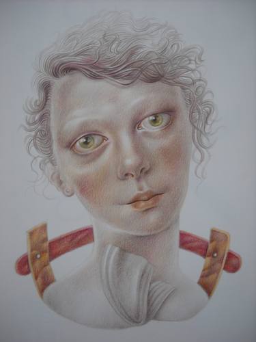 Original Fantasy Drawing by savina lombardo