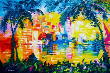 Print of Street Art Cities Paintings by Ekaterina Chernova