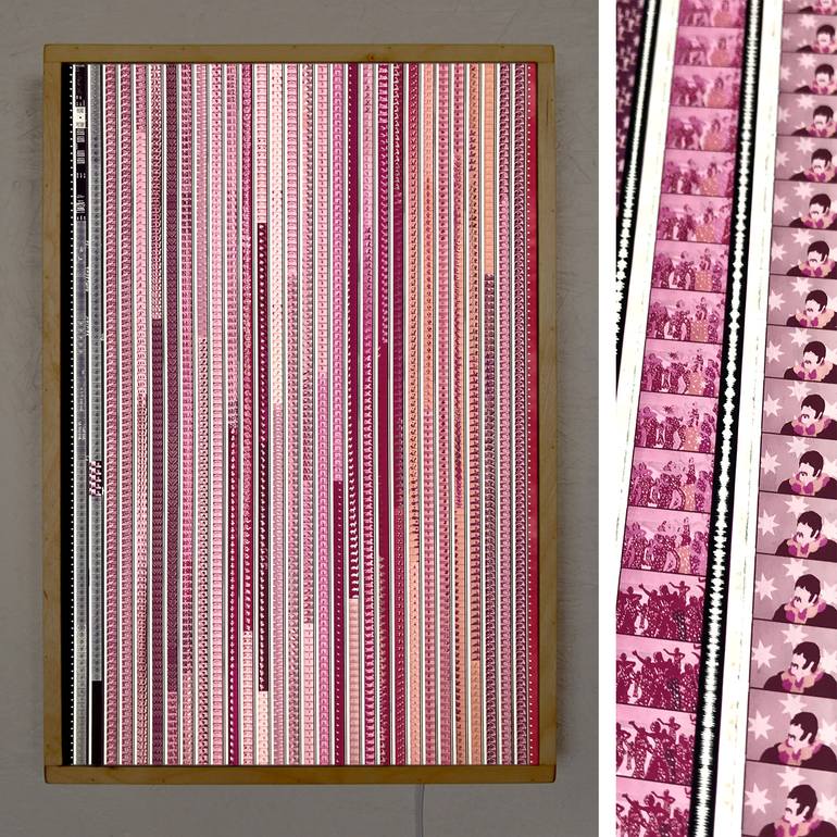 Original Music Collage by Hugo Cantin | Documentary Art on Found Objects | The Beatles Lucy in the Sky with Diamonds 1968 Yellow Submarine