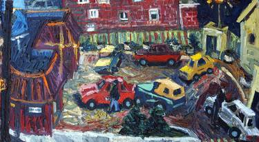 Print of Expressionism Car Paintings by Jody Richardson