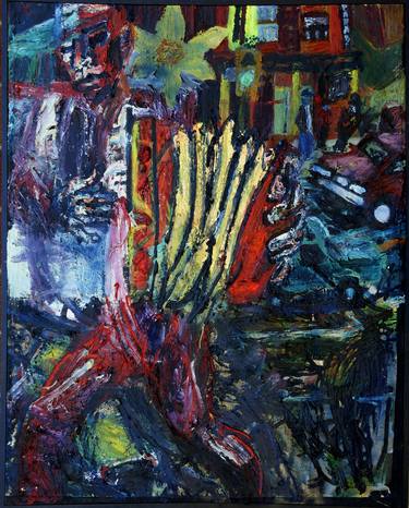 Print of Expressionism Men Paintings by Jody Richardson