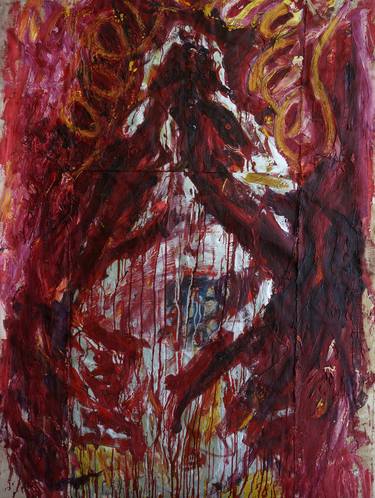 Print of Abstract Expressionism Women Paintings by Jody Richardson