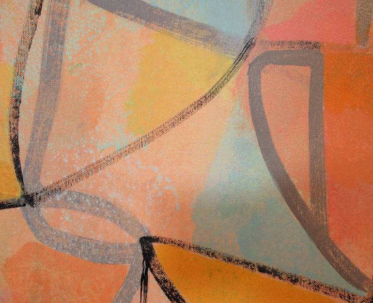 Original Abstract Painting by Hal Mayforth