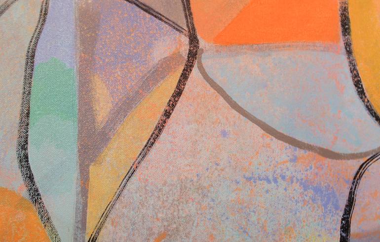 Original Abstract Painting by Hal Mayforth