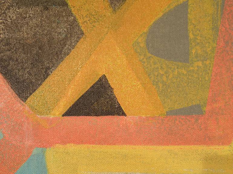 Original Abstract Painting by Hal Mayforth
