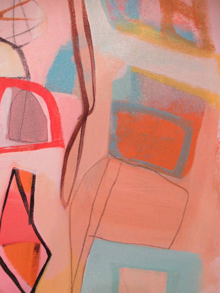 Original Abstract Painting by Hal Mayforth