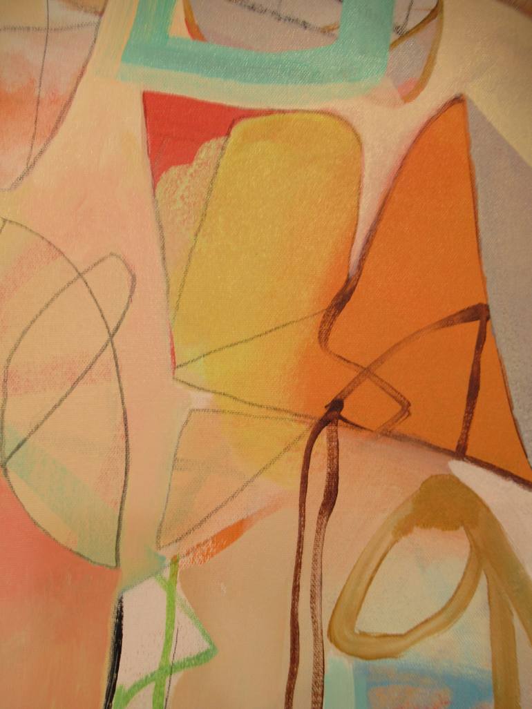 Original Abstract Painting by Hal Mayforth