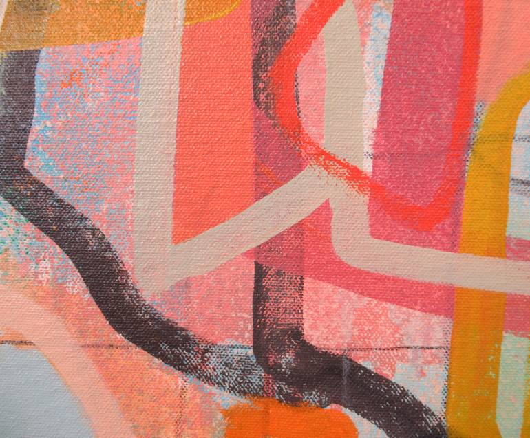 Original Abstract Expressionism Abstract Painting by Hal Mayforth