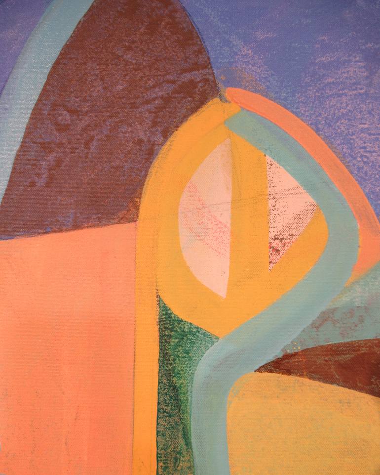 Original Abstract Painting by Hal Mayforth