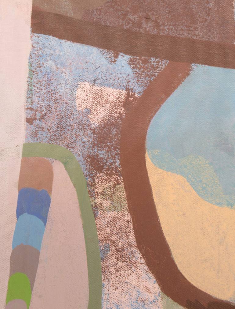 Original Abstract Expressionism Abstract Painting by Hal Mayforth