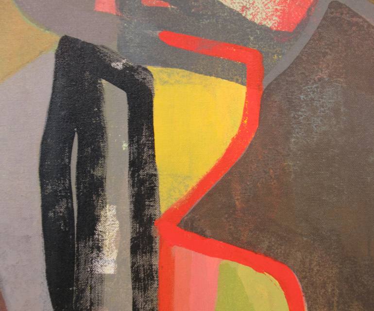 Original Abstract Expressionism Abstract Painting by Hal Mayforth