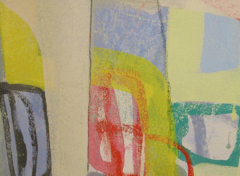 Original Abstract Expressionism Abstract Painting by Hal Mayforth