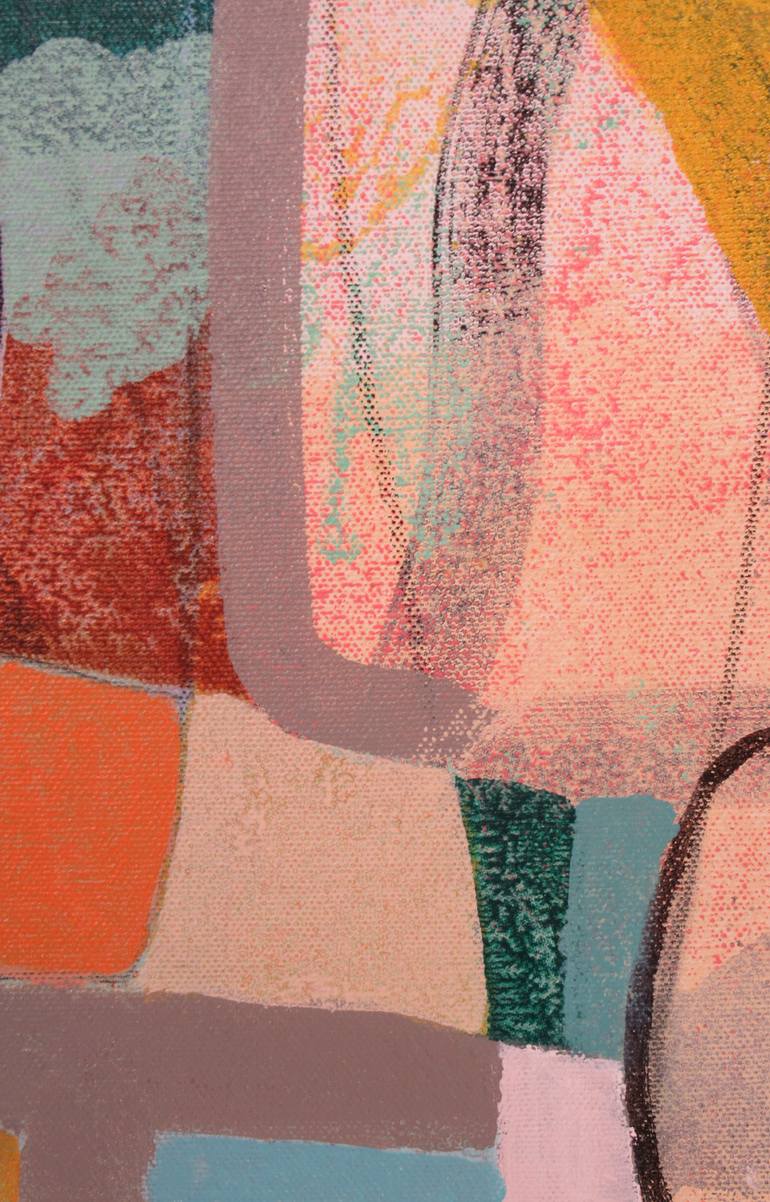 Original Abstract Expressionism Abstract Painting by Hal Mayforth