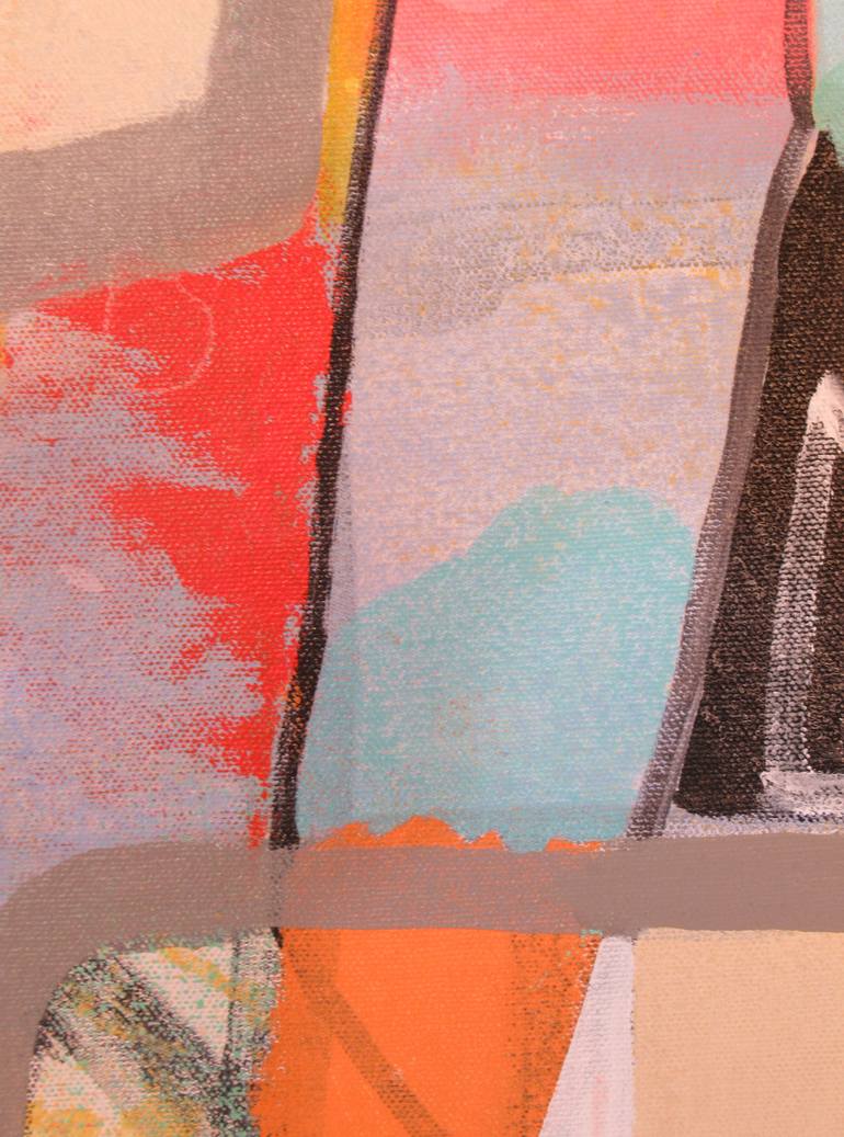 Original Abstract Expressionism Abstract Painting by Hal Mayforth