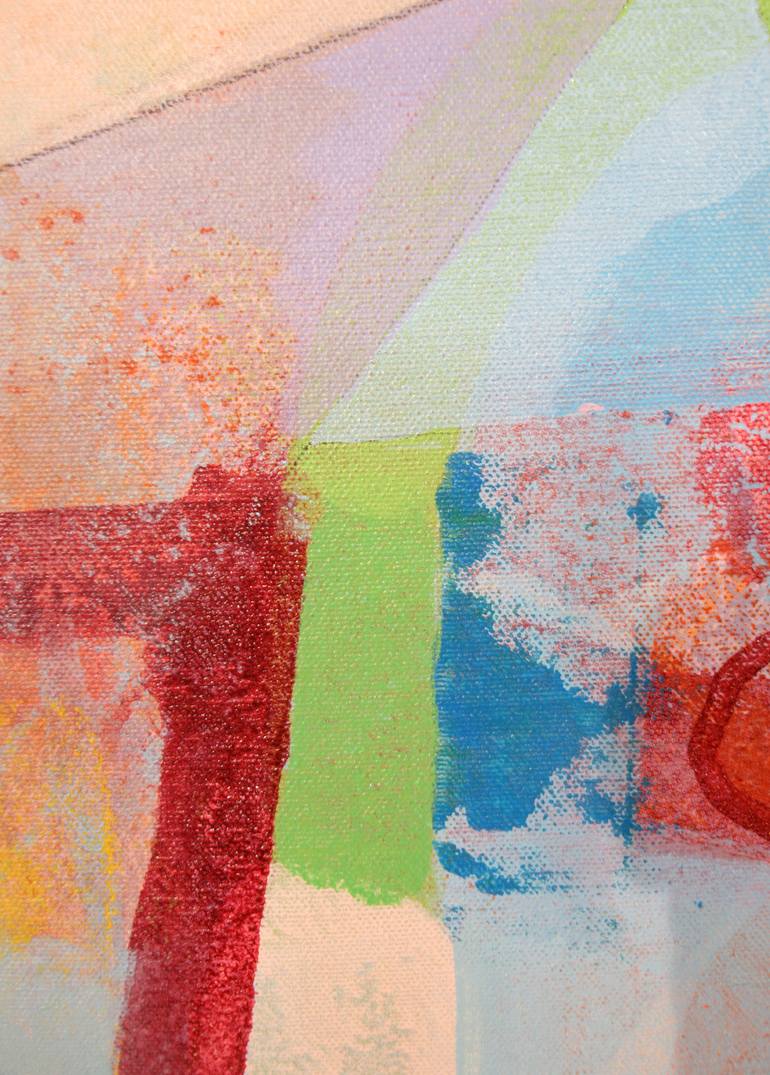 Original Abstract Expressionism Abstract Painting by Hal Mayforth