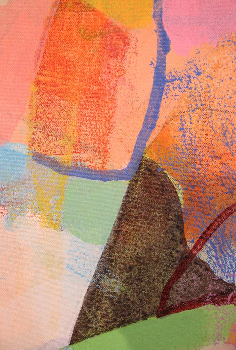 Original Abstract Expressionism Abstract Painting by Hal Mayforth