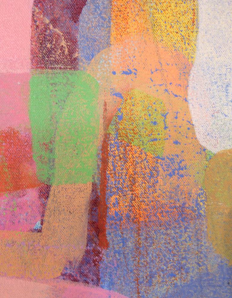 Original Abstract Expressionism Abstract Painting by Hal Mayforth