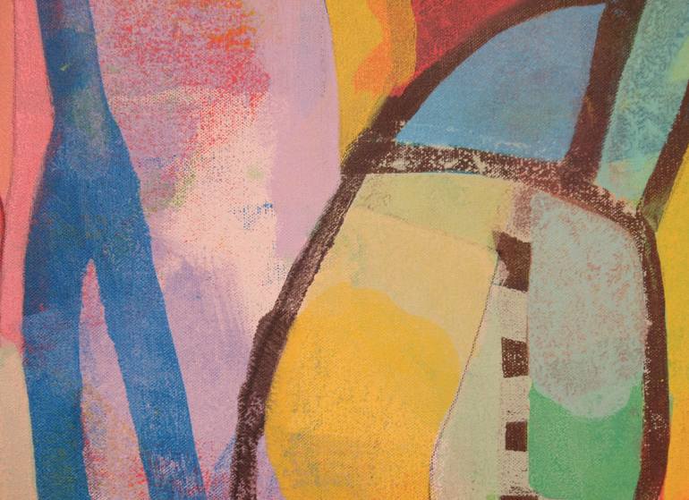 Original Abstract Expressionism Abstract Painting by Hal Mayforth