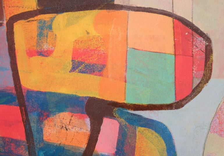 Original Abstract Expressionism Abstract Painting by Hal Mayforth