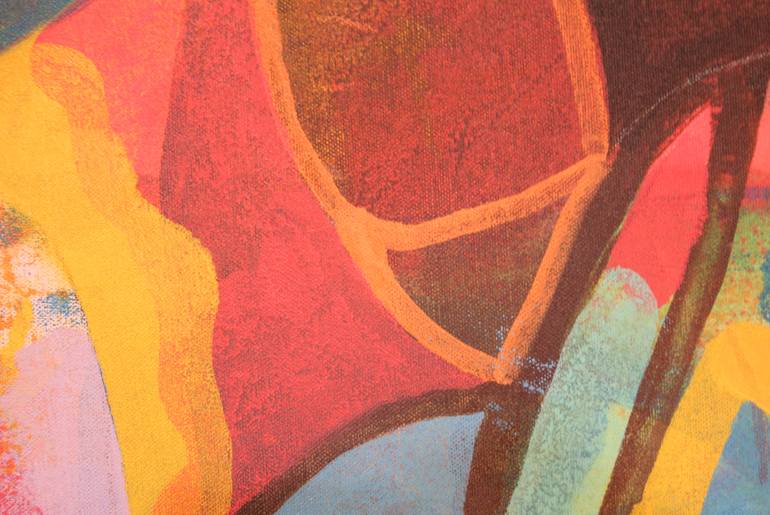 Original Abstract Expressionism Abstract Painting by Hal Mayforth