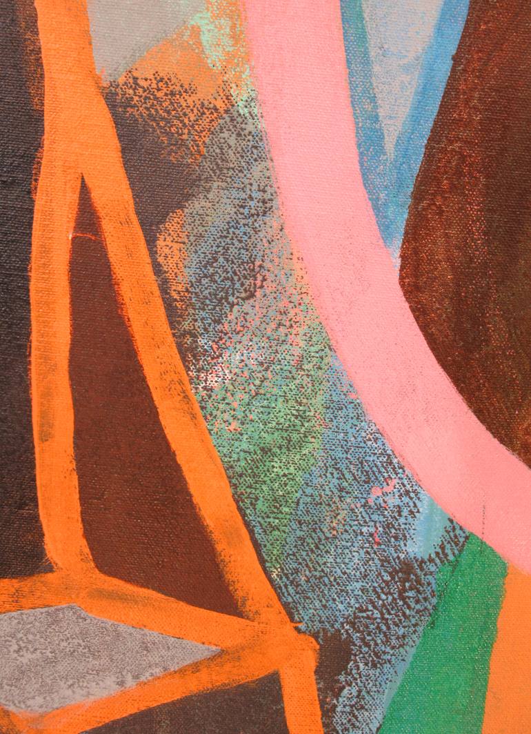Original Abstract Expressionism Abstract Painting by Hal Mayforth