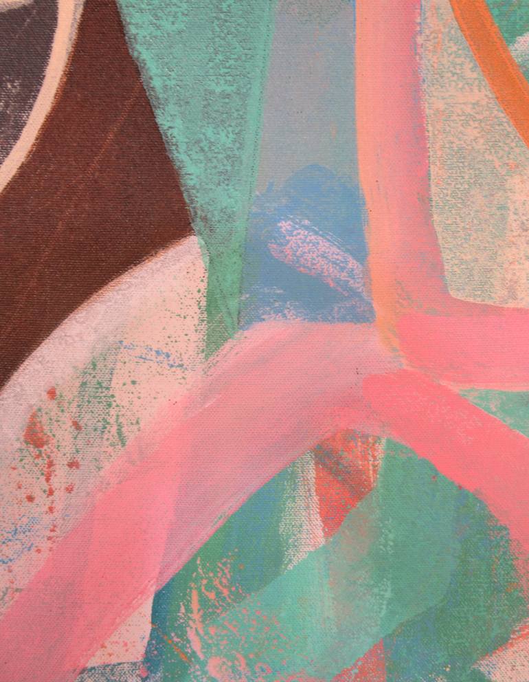 Original Abstract Expressionism Abstract Painting by Hal Mayforth