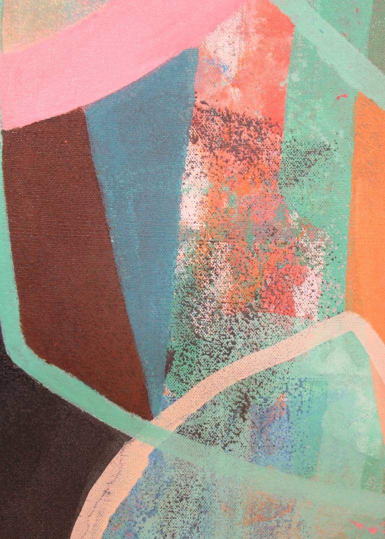 Original Abstract Expressionism Abstract Painting by Hal Mayforth