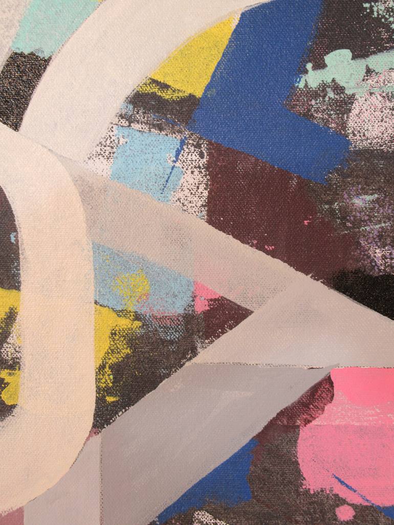 Original Abstract Expressionism Abstract Painting by Hal Mayforth