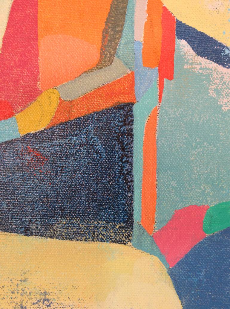 Original Abstract Expressionism Abstract Painting by Hal Mayforth