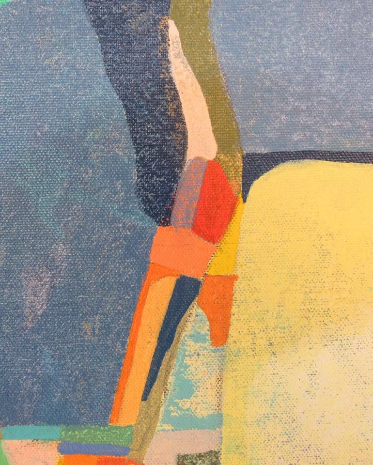 Original Abstract Expressionism Abstract Painting by Hal Mayforth