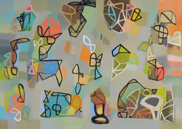 Original Abstract Paintings by Hal Mayforth