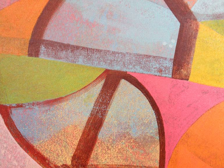 Original Abstract Expressionism Abstract Painting by Hal Mayforth