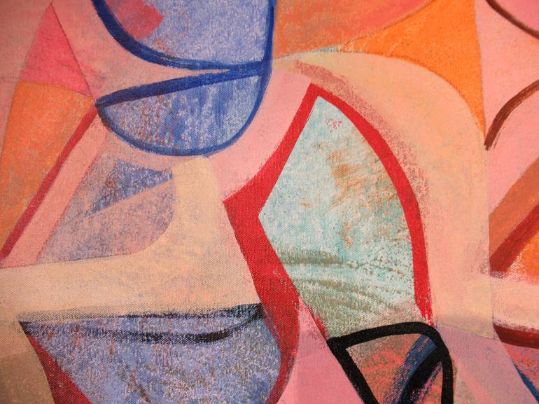 Original Abstract Painting by Hal Mayforth