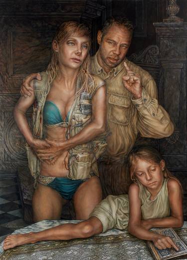 Print of Realism Culture Paintings by allen capriotti
