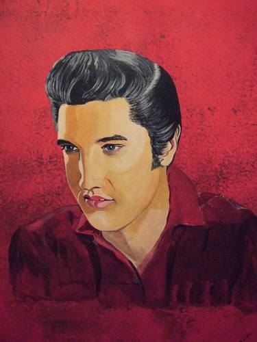 Elvis In Red thumb