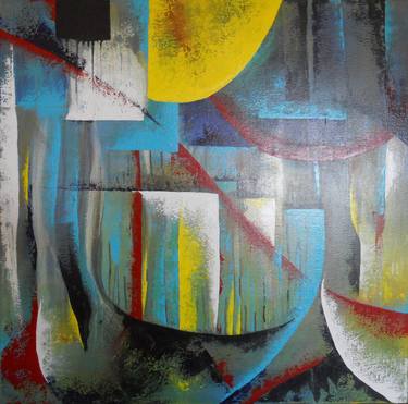 Print of Abstract Paintings by Ank Draijer