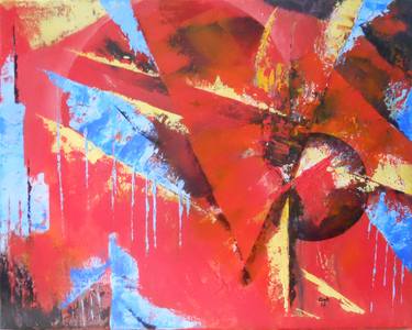 Print of Figurative Abstract Paintings by Ank Draijer