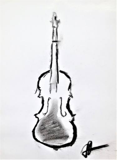 Original Expressionism Music Drawings by Mark Marriott