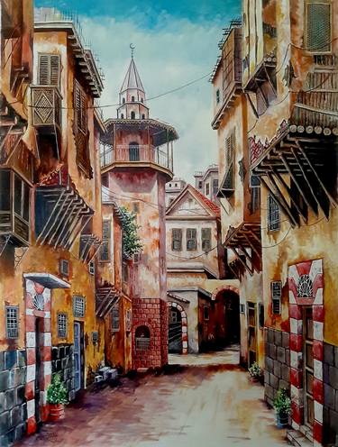 Print of Photorealism Architecture Paintings by Mukarram Sousli
