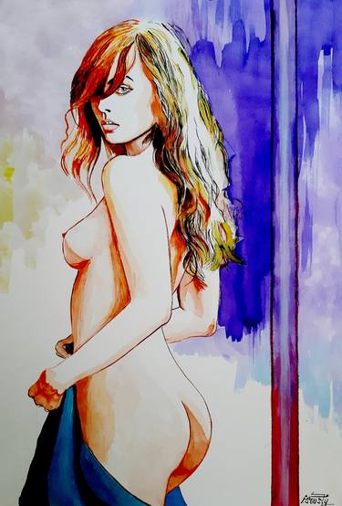 Original Nude Paintings by Mukarram Sousli