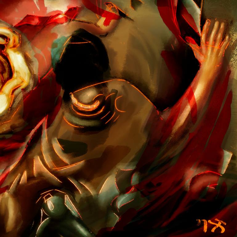 Original Conceptual Religion Digital by Jimi Backhouse
