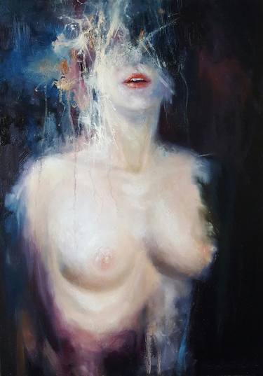 Print of Figurative Nude Paintings by Anita Kerekes