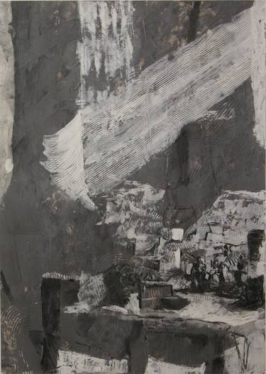 Print of Expressionism Landscape Drawings by Gregory Kitterle