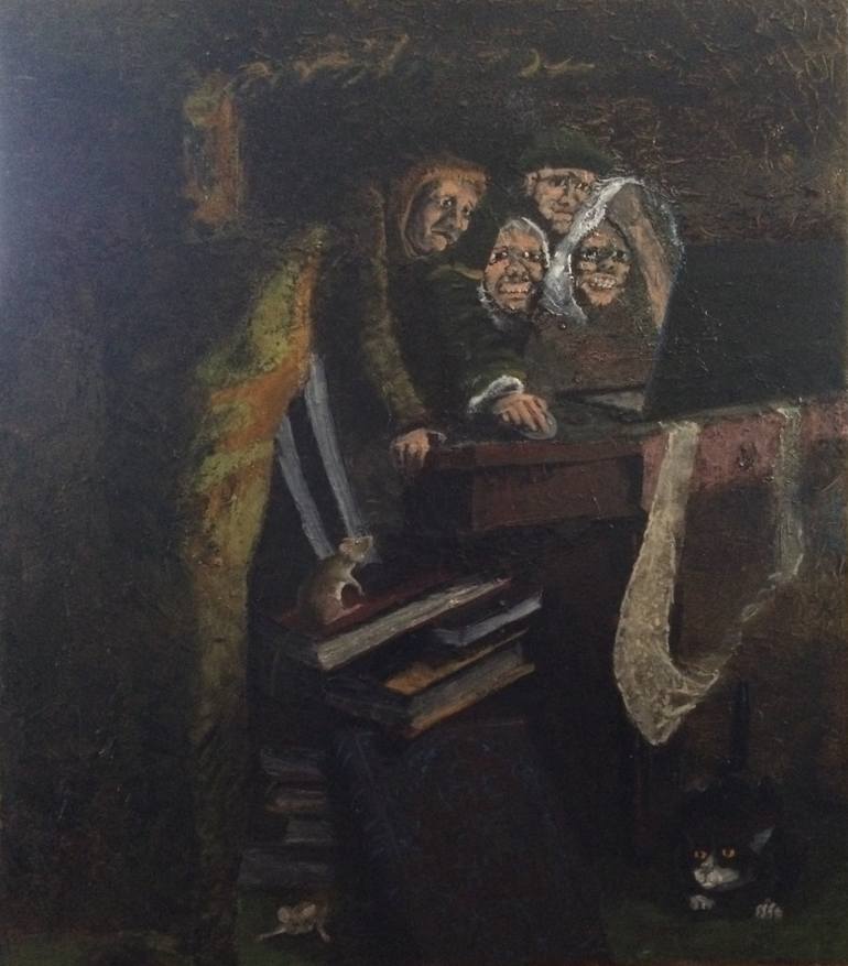 Print of Expressionism Humor Paintings by Gregory Kitterle