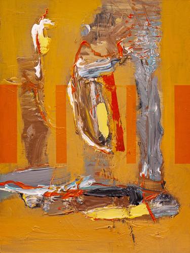 Original Abstract Expressionism Abstract Paintings by Alexander Ahilov