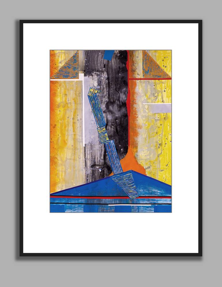 Original Abstract Painting by Alexander Ahilov