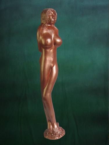 Original Documentary Nude Sculpture by kevin laidler